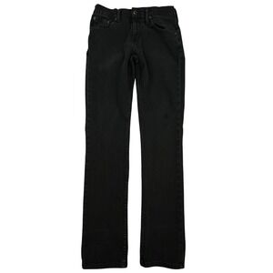 Levis 511 Slim Fit Jeans Mens 30x32 Faded Black Denim Pants Preppy